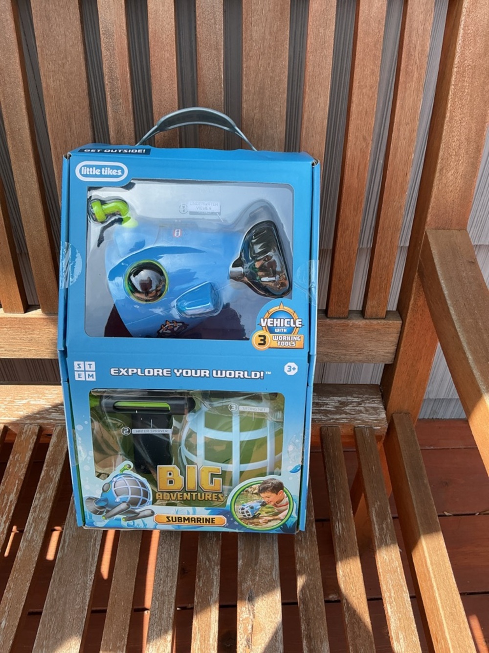 Little Tikes Big Adventures Submarine Explore the World Vehicle. NWT